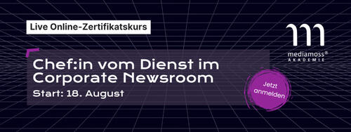 Seminare Mediamoss Akademie